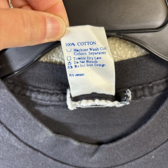 Vintage Green Bay Packers Taz Shirt Men Large Faded Black Looney Tunes 1995 USA - Picture 5 of 12